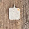 Cuttlefish Cast Desert Scene Necklace with Spiny Oyster