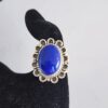 Jonathan Begay Blue Lapis Ring, Size 9