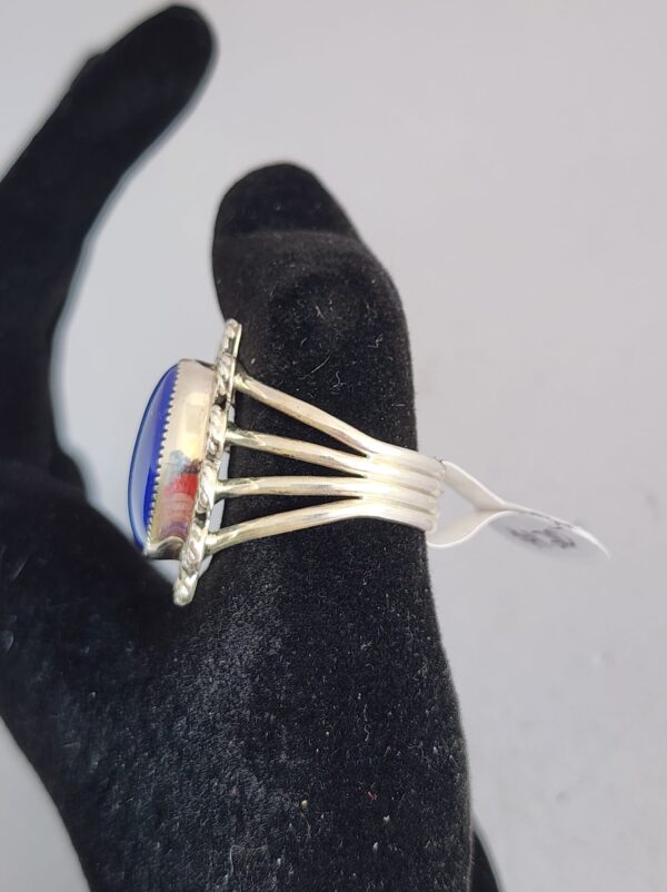 Jonathan Begay Blue Lapis Ring, Size 9