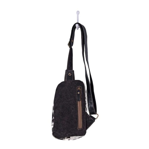Robnette Ranch Small Sling Bag in Dark & White