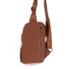 Robnette Ranch Small Sling Bag in Caramel & White