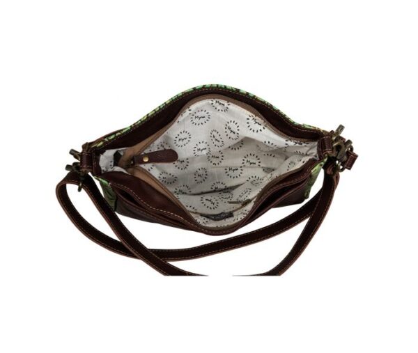 blazingbloom4 Blazing bloom Leather & Hairon Bag