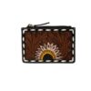 Eagle Range Hand-Tooled Credit Card Holder