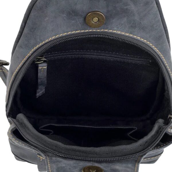 Western Fork Sling Bag in Coal