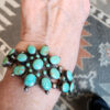 Turquoise Cluster Bracelet, OLD