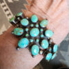 Turquoise Cluster Bracelet, OLD