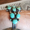 Turquoise Cluster Bracelet, OLD