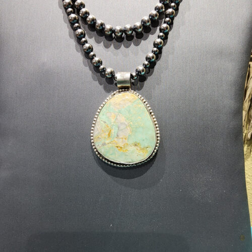 Royston Turquoise Pendant