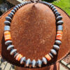 Signed Rose Martin Navajo Pearls with Spiny Oyster