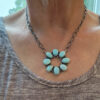 Scott Skeets Golden Hills Necklace, Signed
