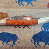 Turquoise and Spiny Oyster Inlay Pocketknife