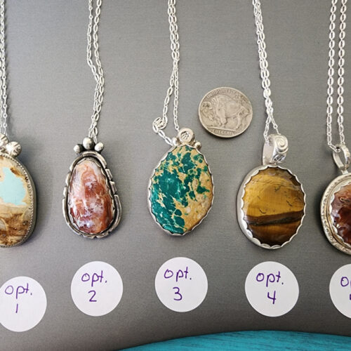 Various Handmade Necklaces, list options