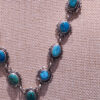 Richard Begay Lariat Necklace, Kingman Turquoise Sampler