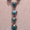 Richard Begay Lariat Necklace, Kingman Turquoise Sampler