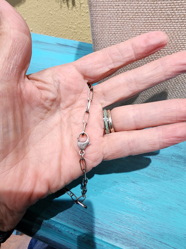 Richard Begay Lariat Necklace, Kingman Turquoise Sampler