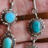 Richard Begay Lariat Necklace, Kingman Turquoise Sampler