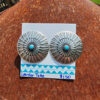 Leander Tahe Concho Earrings