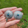 Leander Tahe Concho Earrings