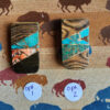 Money Clips with Inlaid Spiny Oyster and Turquoise