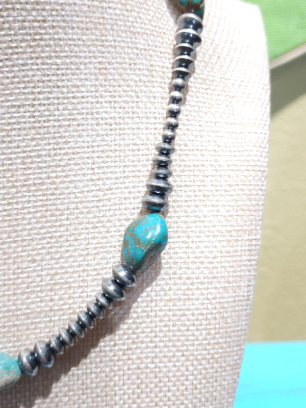 Royston and Sterling Silver Pearl Strand