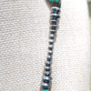 Royston and Sterling Silver Pearl Strand