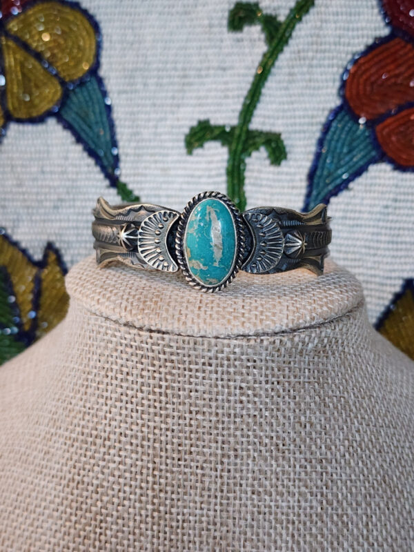 Kevin Billah Cuff with Kingman Turquoise