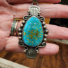 Daniel Benally Signed Pendant, HIGH GRADE Royston Turquoise
