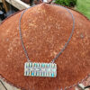 Marita Benally Royston Turquoise Bar Necklace