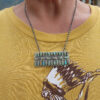 Marita Benally Royston Turquoise Bar Necklace