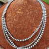 Dorinda Mariano Signed 3-Strand Navajo Pearls