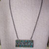 Marita Benally Royston Turquoise Bar Necklace