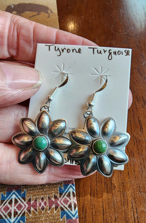 Robert Johnson Signed Daisy Earrings, Options 1 and 2