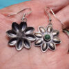 Robert Johnson Signed Daisy Earrings, Options 1 and 2