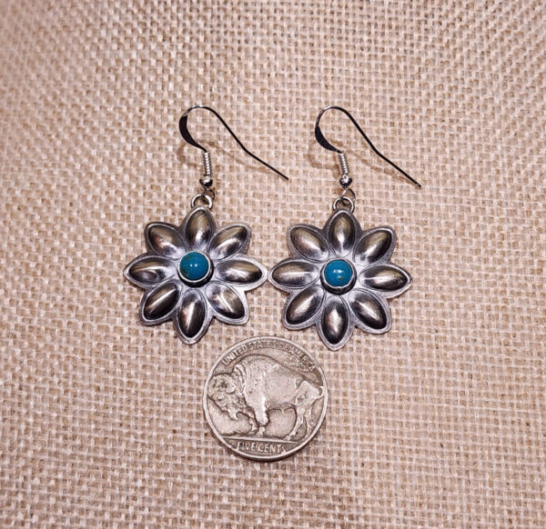 Robert Johnson Signed Daisy Earrings, Options 1 and 2