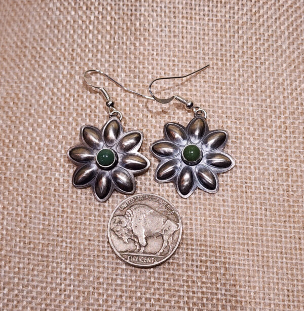 Robert Johnson Signed Daisy Earrings, Options 1 and 2