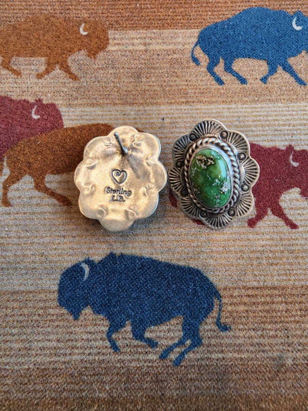 Lenora Begay Sonoran Gold Earrings