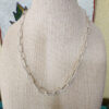 Handmade Sterling Silver Paperclip Chain