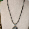 Bumblebee Jasper Handmade Pendant and Oxybeads
