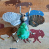 Tawney Willie Sonoran Gold Bug Ring, adjustable