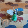 Tawney Willie Sonoran Gold Bug Ring, adjustable