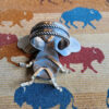 Tawney Willie Sonoran Gold Bug Ring, adjustable