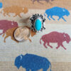 Paulina Armstrong Kingman Turquoise Ring, size 6.5