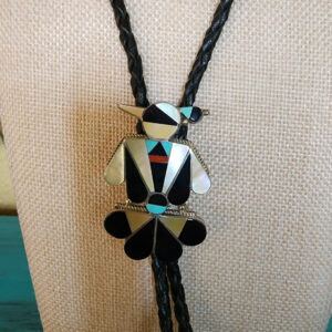Allison Dishta Bolo Tie, Zuni Artist