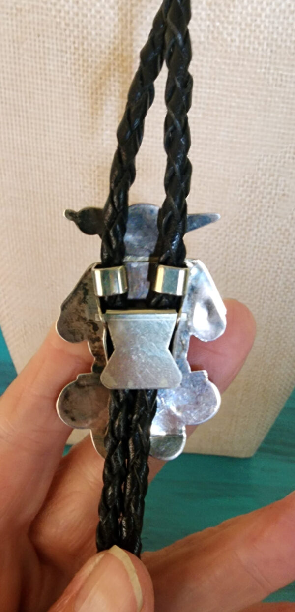 Allison Dishta Bolo Tie, Zuni Artist