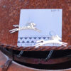 Alfred Martinez Spirit Horse Earrings, sterling silver Opt. 2