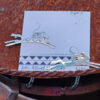 Alfred Martinez Spirit Horse Earrings, sterling silver