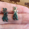 Zandra Tahe Sterling Silver Earrings