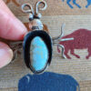 Lucille Platero Beetle Pin, wear as a pendant
