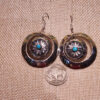 Carla Y. Stalker Earrings with Kingman Turquoise