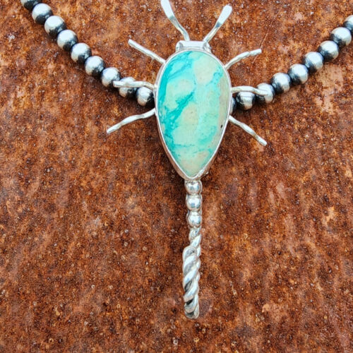 Lucille Platero Scorpion Pin, wear as a pendant